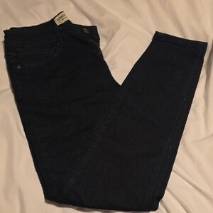 Barbell Apparel Dark Blue Skinny Jeans for Women